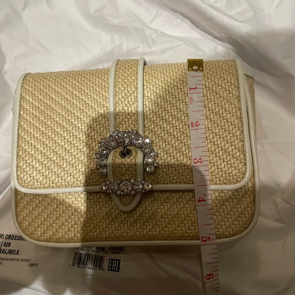 Jimmy Choo Rafia Crossbody Cherie Bag - Picture 13 of 14